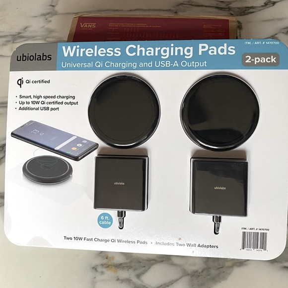 Ubio Labs Wireless Charging Station 2 Pack ⭐️NIB⭐️ - Picture 1 of 7